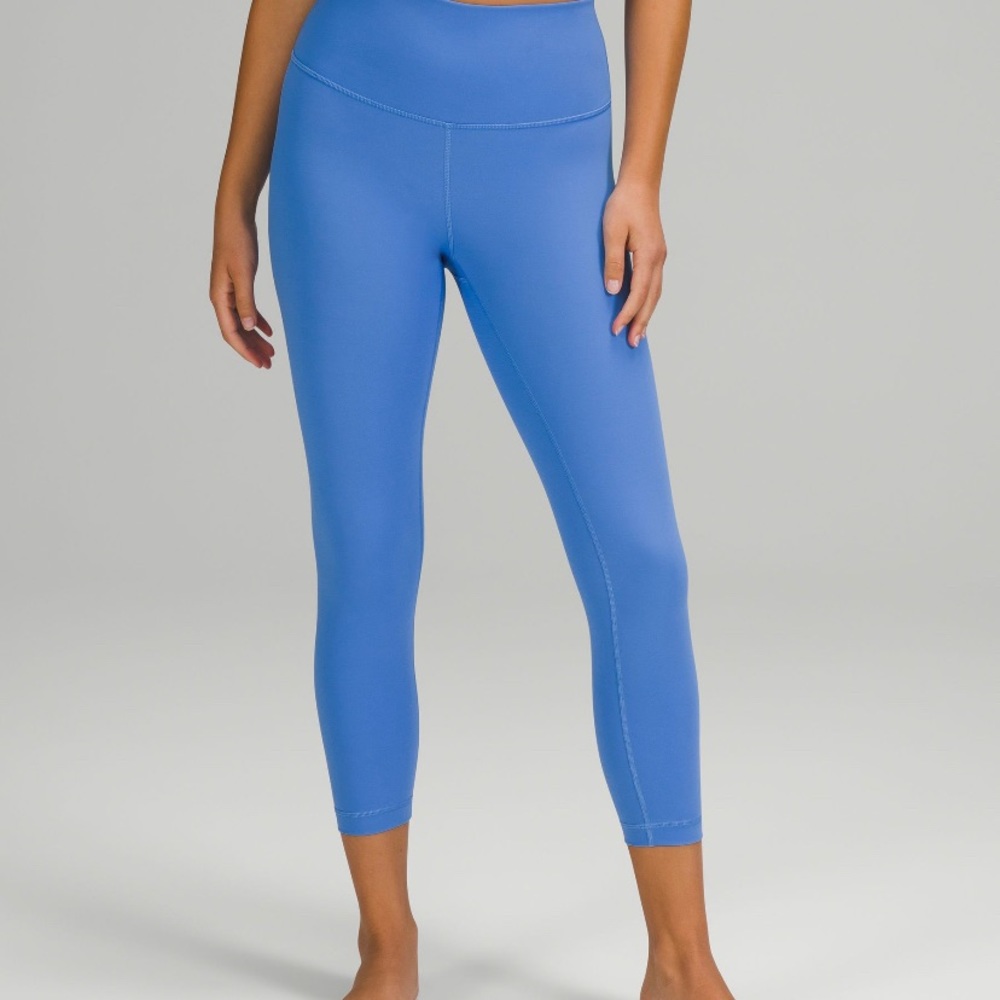 NWT Lululemon Blue Nile Wunder Under High-Rise Tight Crop 23"